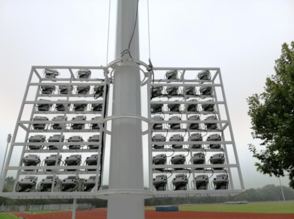 熱烈祝賀衢州中等專業學校舉辦第四屆全國智力運動會燈光調試完畢